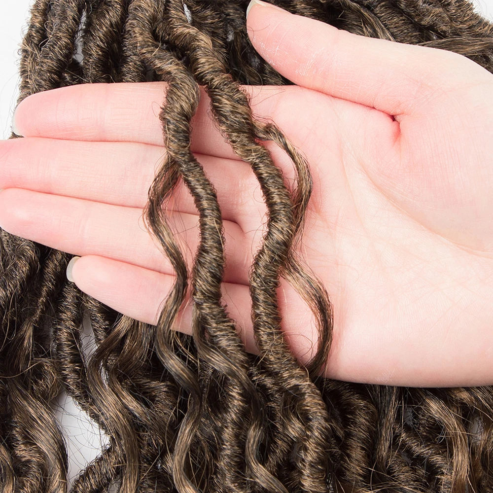 Synthetic Goddess Locs Crochet Hair