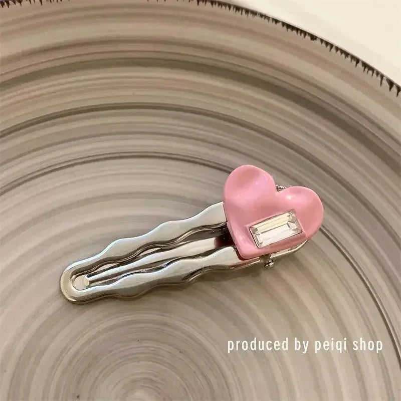Sliver Hair Root Fluffy Clips Women Simple Metal Hair Fixed Clips Hairdressing Section Clips Barber Salon Hair Cut Styling Tools
