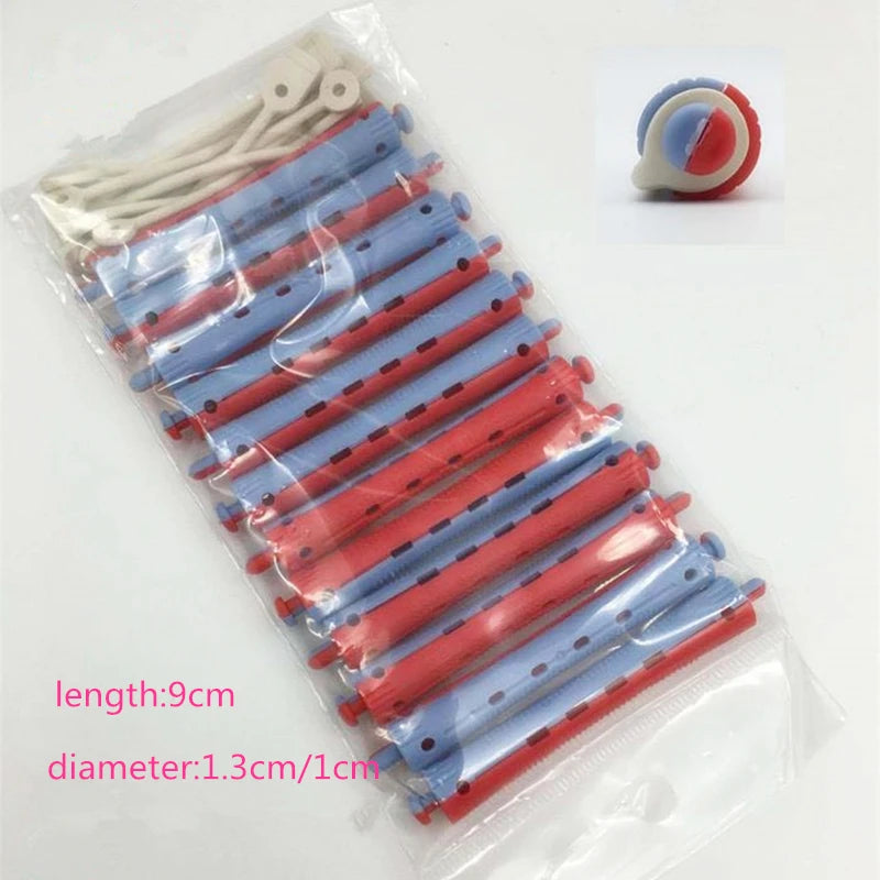 12pcs Heatless Hair Curler No Heat Hair Rollers Soft Curling Rod Pull Core Lazy Curls Flexi Rods Wave Formers Hair Styling Tools