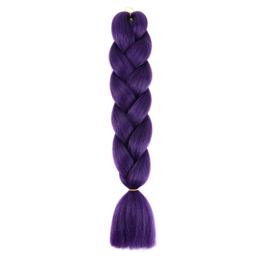 24 Inches Ombre Jumbo Braiding Hair Synthetic