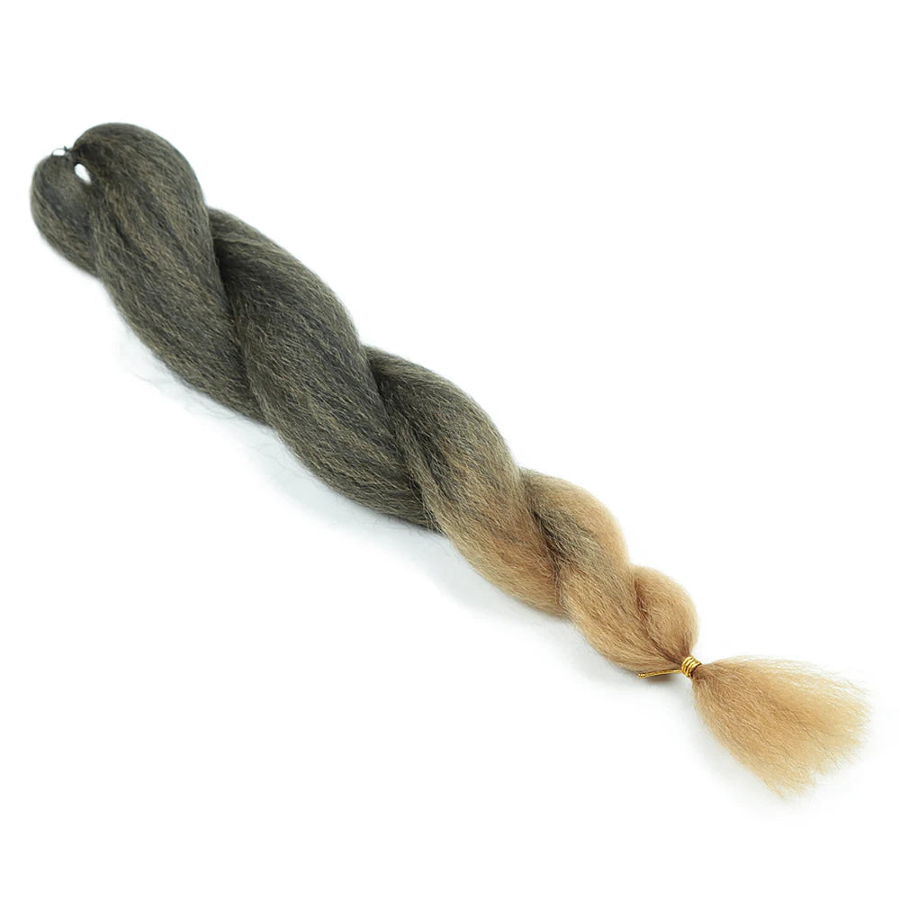 Synthetic Crochet Vixen Bundles 26 inch