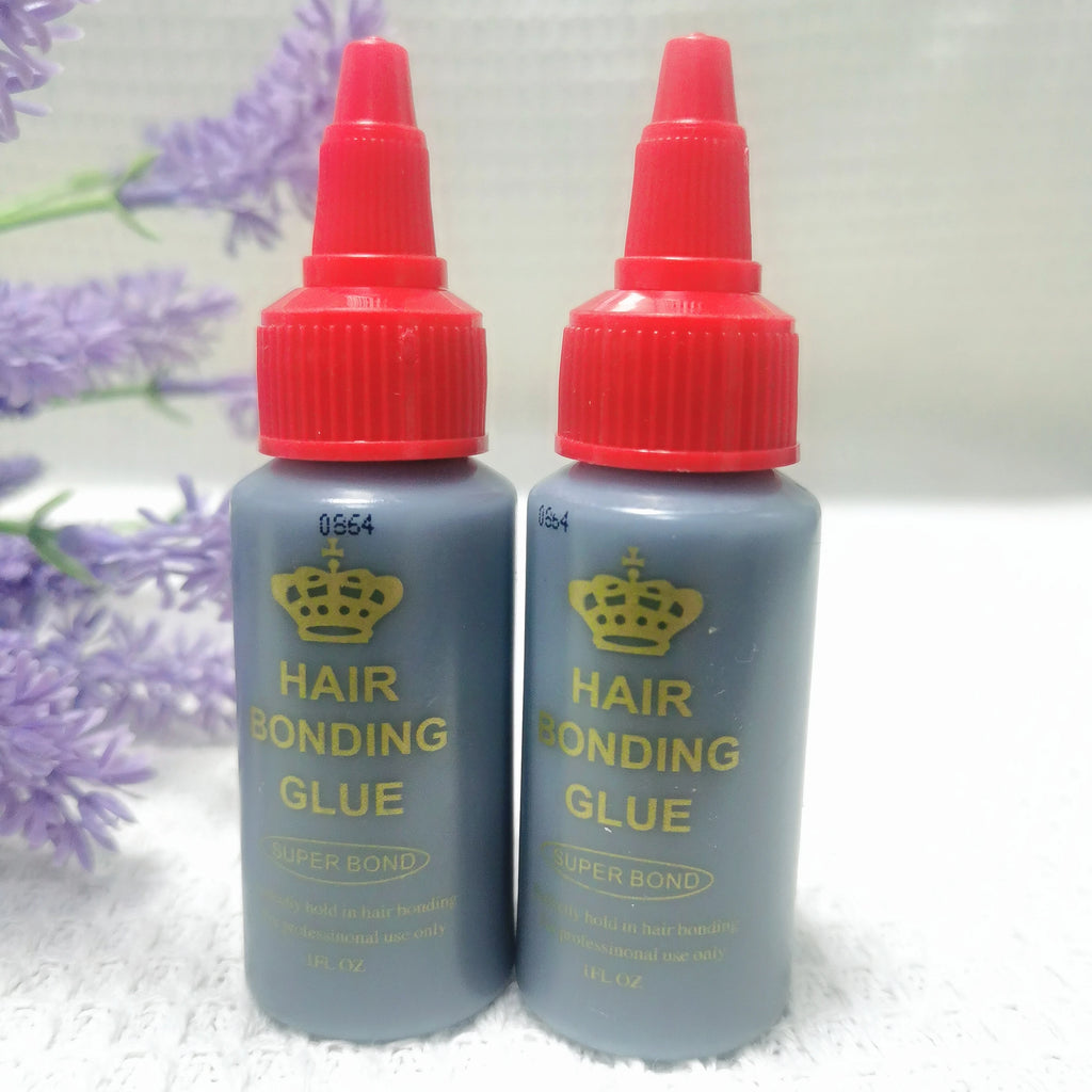 1 Oz/2 Oz/4 Oz  30ml/60 ml/118ml Black Hair Weft Bonding Glue Hair Weave bond