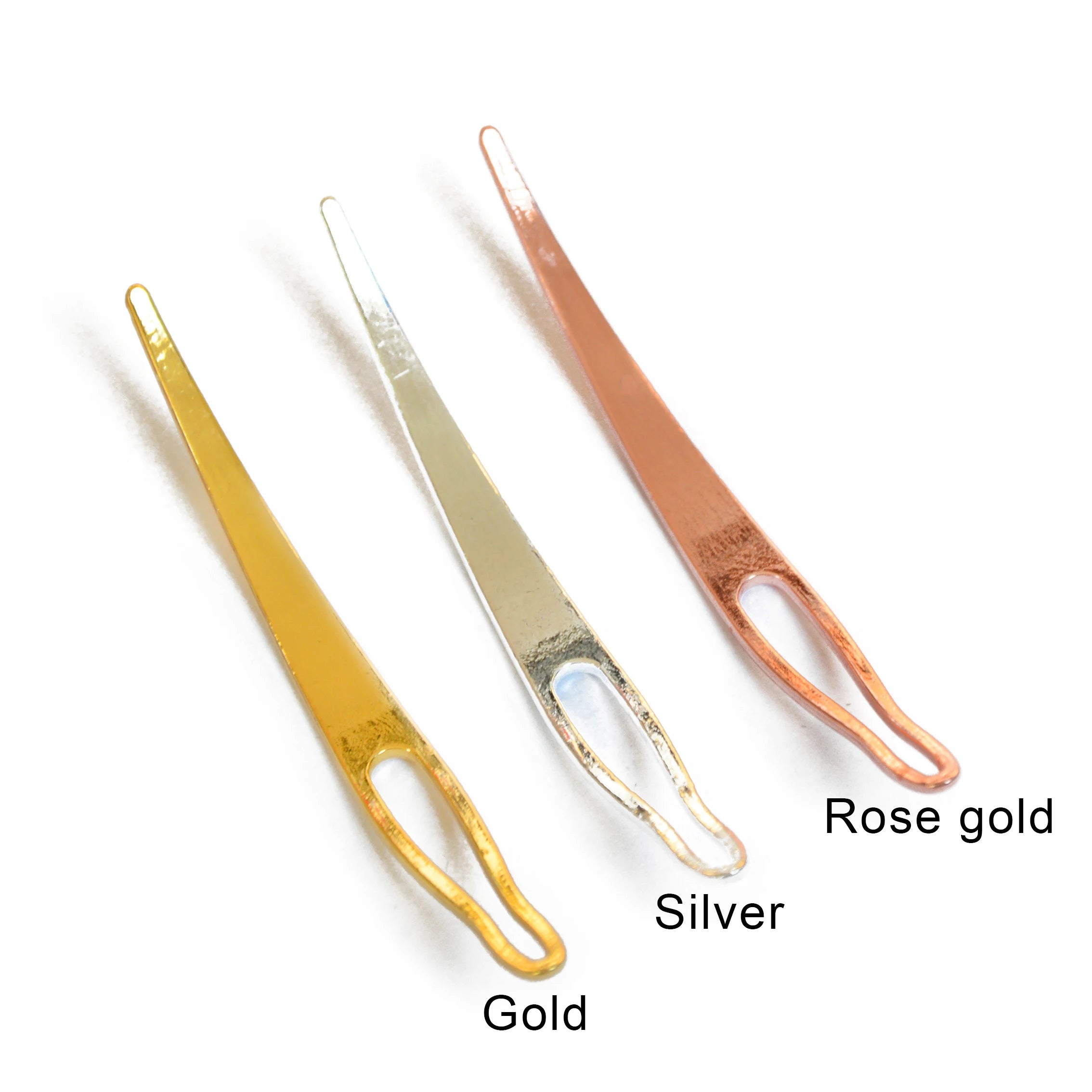 2 Pcs Loc Interlocking Needles Crochet Wig Needle Curved Hair Needle for Making Wigs Hair Interlocking Tools