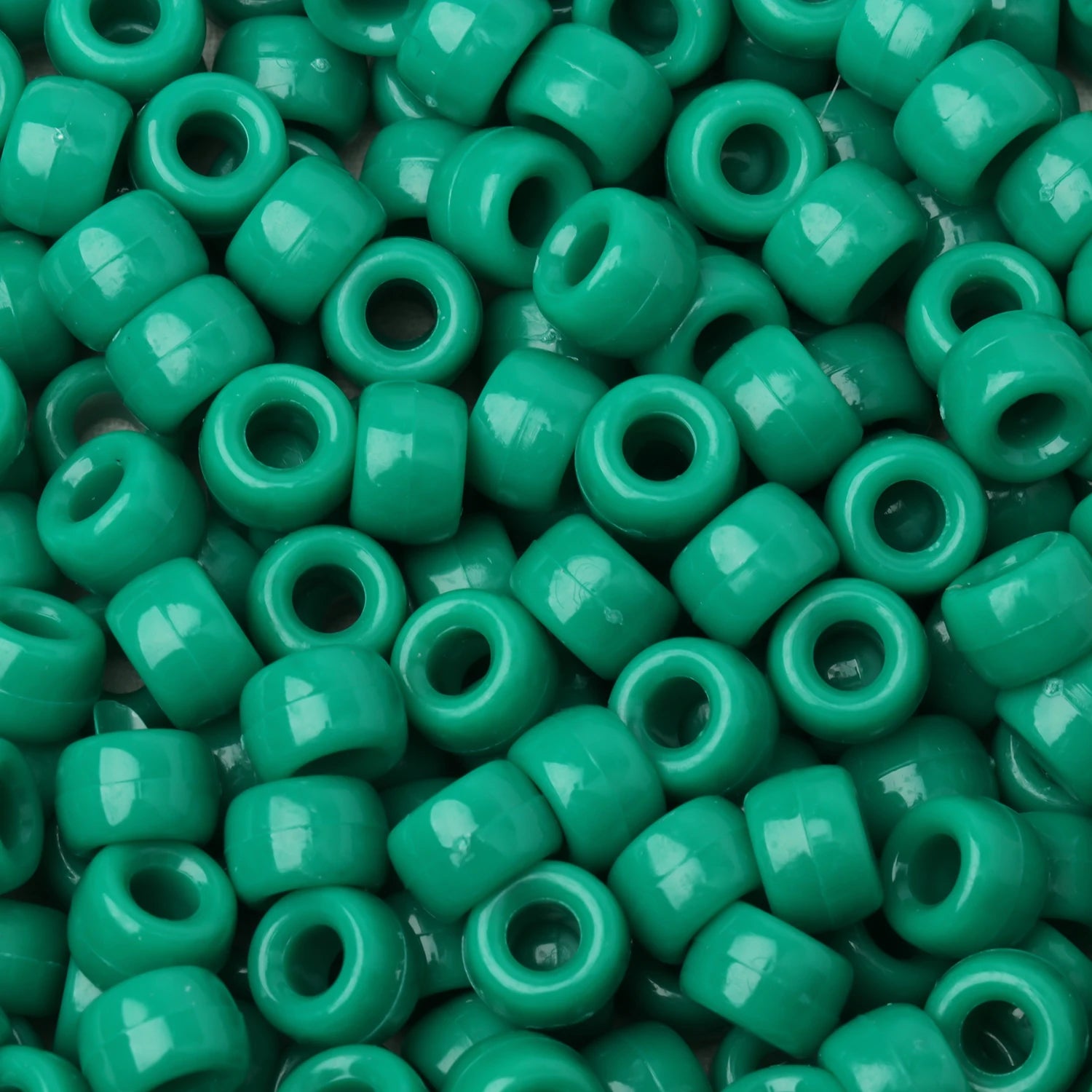 100pcs Pony Beads Big Hole Acyrlic Hair Beads HandCraft For Jewelry Making DIY Bracelets Necklace Gift Accessories
