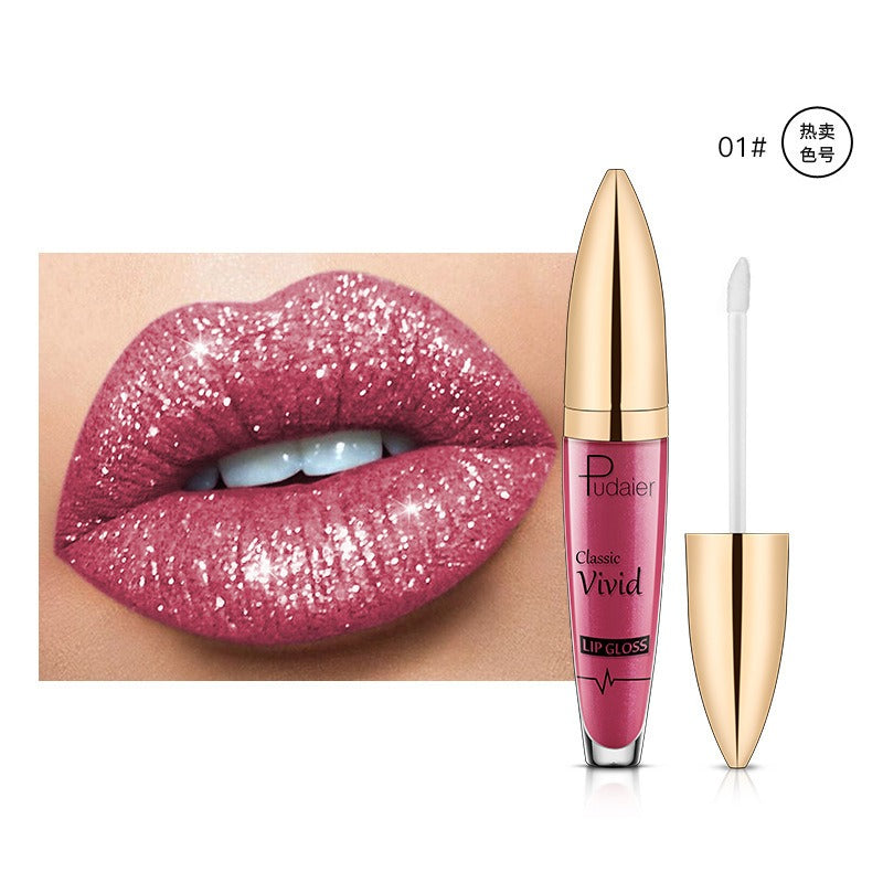 18 Colors Diamond Matte Glitter Liquid Lipstick
