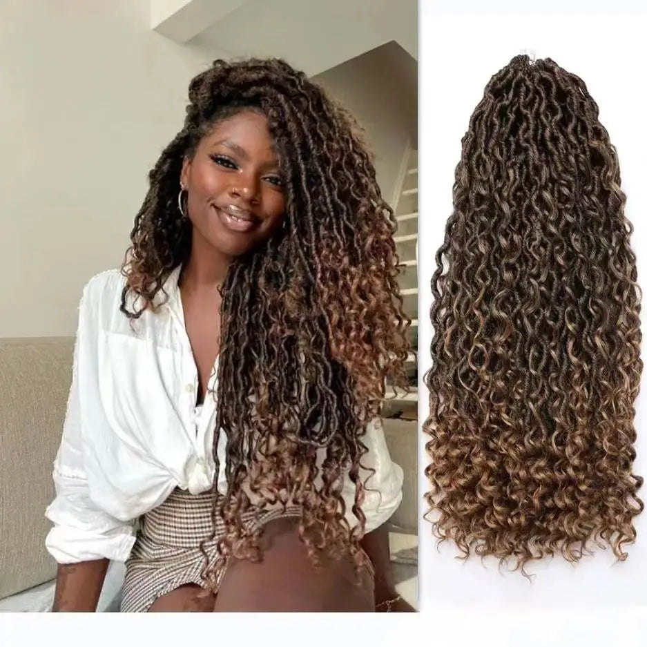 Synthetic Goddess Locs Crochet Hair