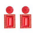 New Creative Trend Jewelry Earrings Rhinestone Crystal Stud Earrings Personality Earrings