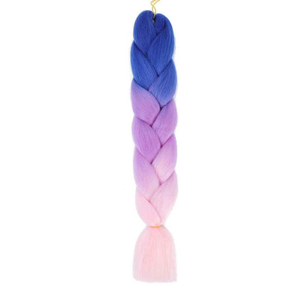 24 Inches Ombre Jumbo Braiding Hair Synthetic