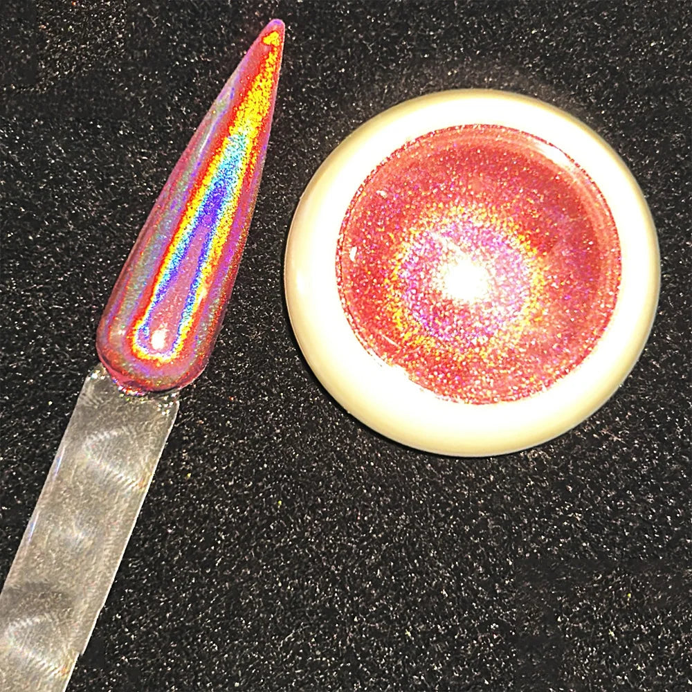 Jars Aurora Nail Powder Pearl Nail Glitter Neon Shimmer Nails Chrome Powder Dipping Powder Decoration Aurora Manicure Pigment