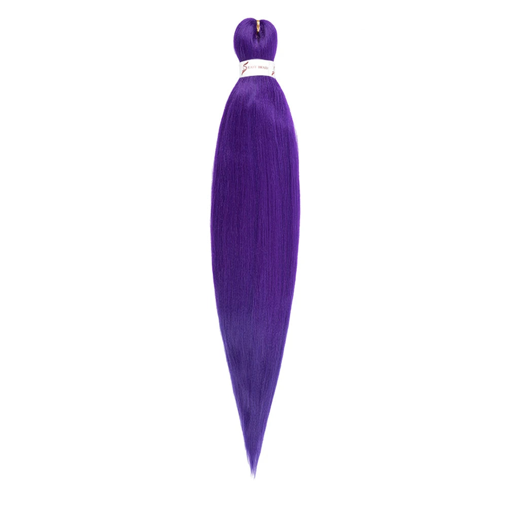 Pre-stretched Synthetic Braiding Hair Ombre