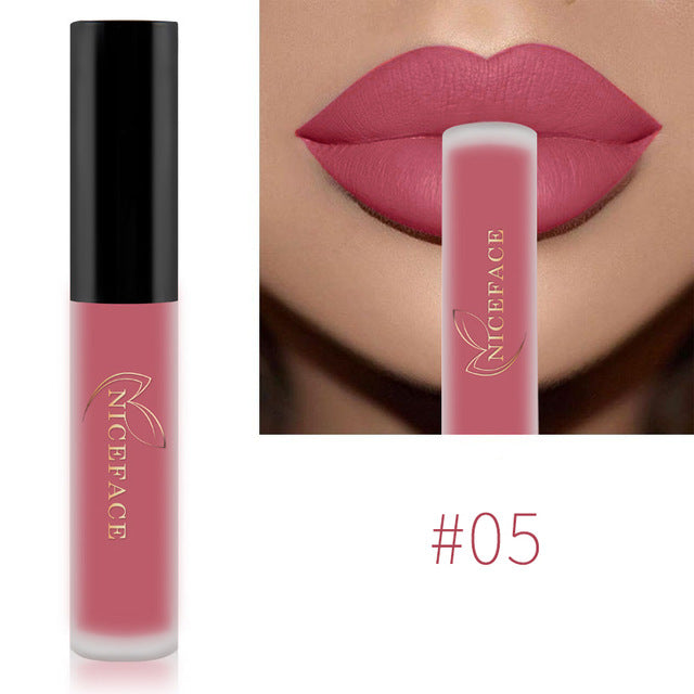 NICEFACE Lip Gloss 26 Colors Waterproof Long Lasting Moisturizing Lip Gloss