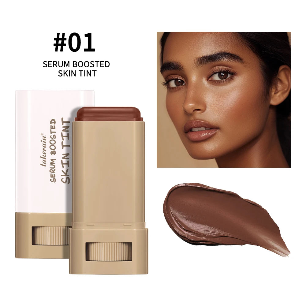 Skin Tint Stick Waterproof Nourishing Solid Tinted Serum Foundation