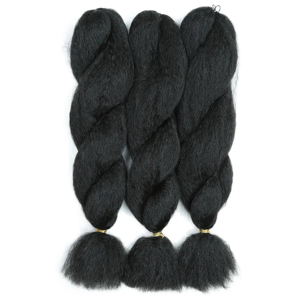 Synthetic Crochet Vixen Bundles 26 inch
