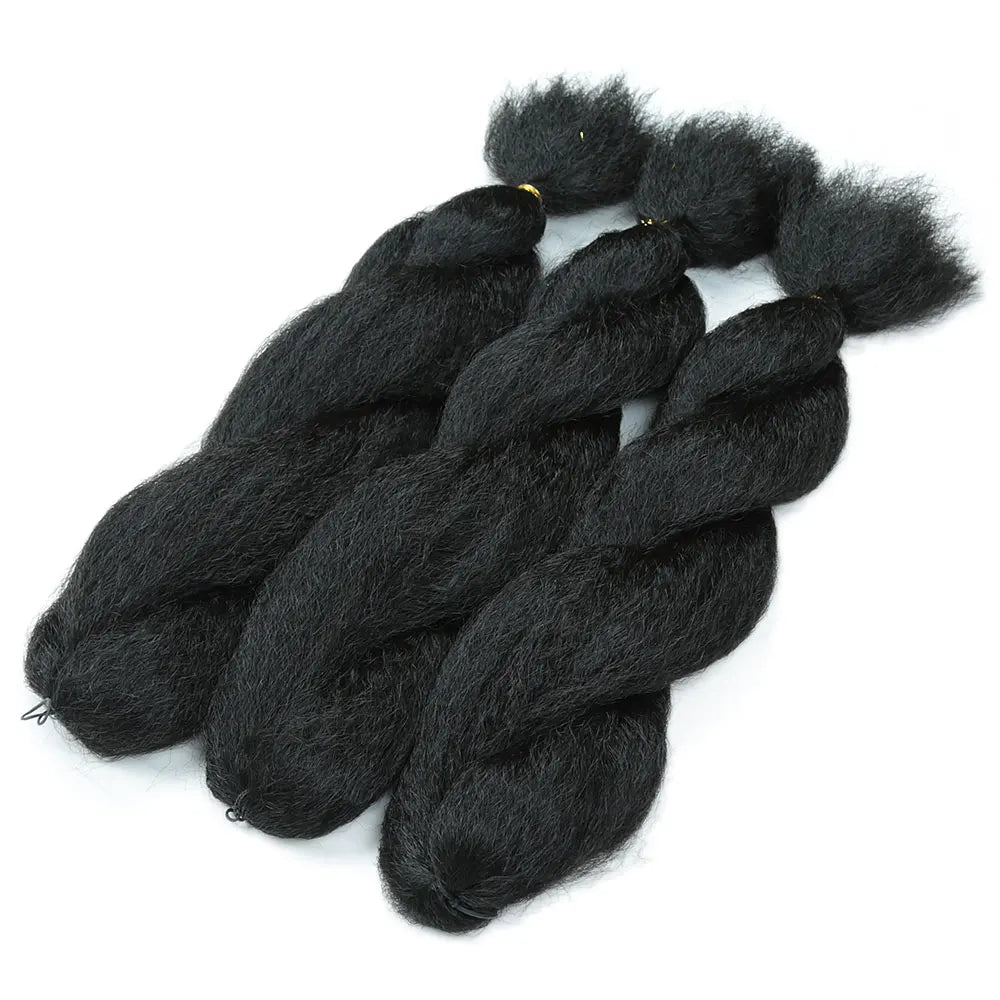 Synthetic Crochet Vixen Bundles 26 inch