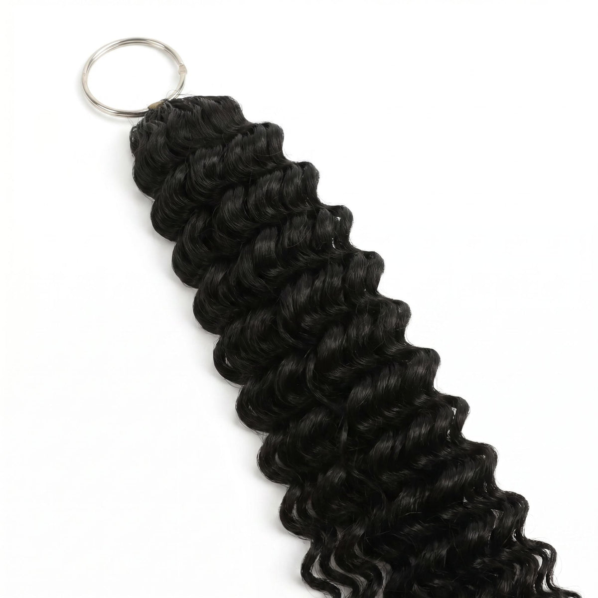 20" Deep Wave Feather Crochet