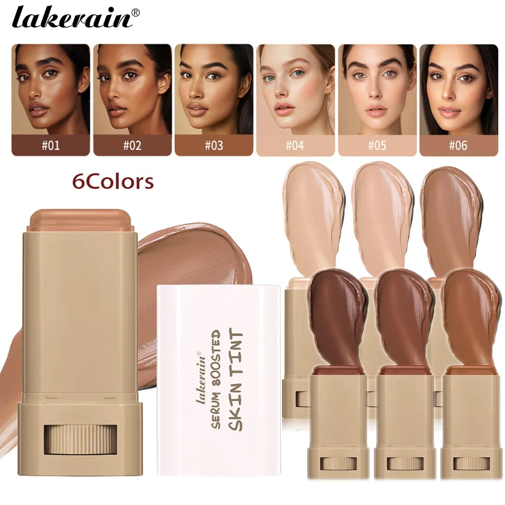 Skin Tint Stick Waterproof Nourishing Solid Tinted Serum Foundation