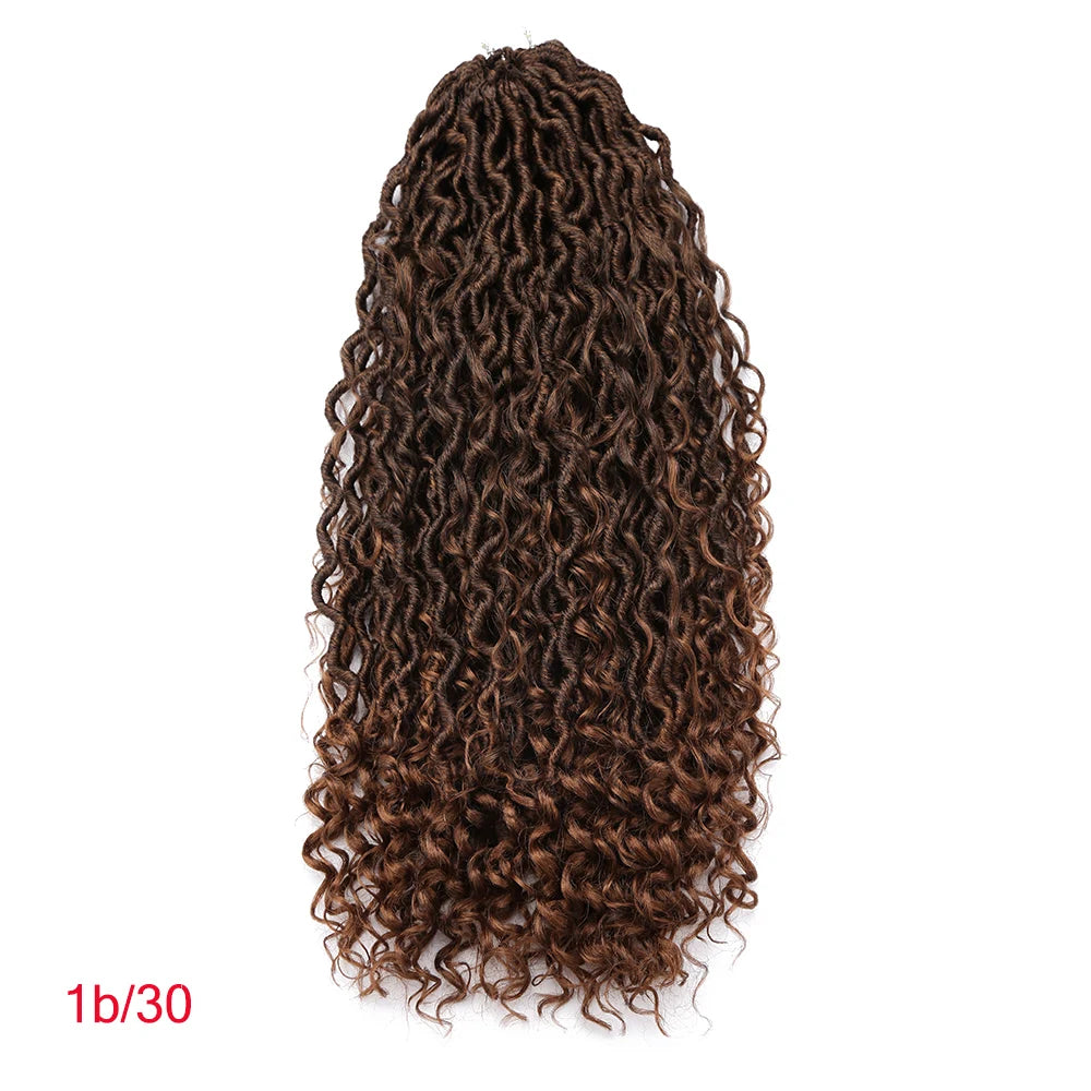 Synthetic Goddess Locs Crochet Hair