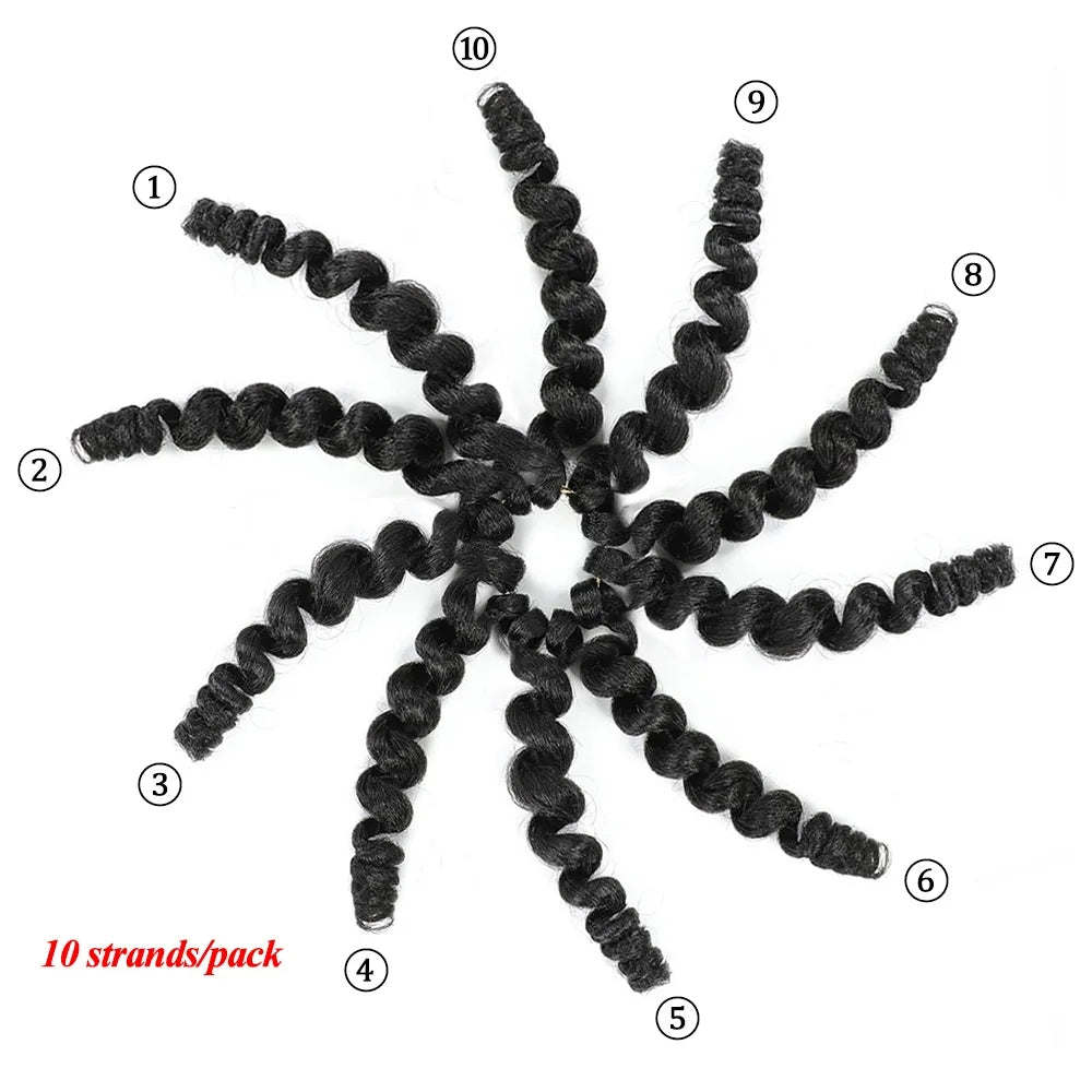 Ombre Jumpy Wand Curl Crochet - Braiding Hair