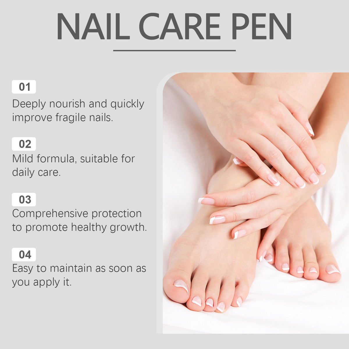 Nail Care Pen Gently Repair Hands, Feet, Nails, Nails, Nails, Nails And Nails Moisturize, Soften And Remove Odors