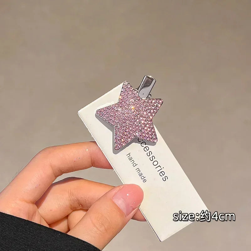 Sliver Hair Root Fluffy Clips Women Simple Metal Hair Fixed Clips Hairdressing Section Clips Barber Salon Hair Cut Styling Tools