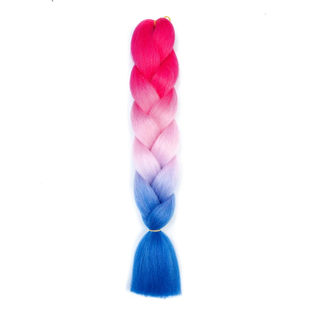 24 Inches Ombre Jumbo Braiding Hair Synthetic