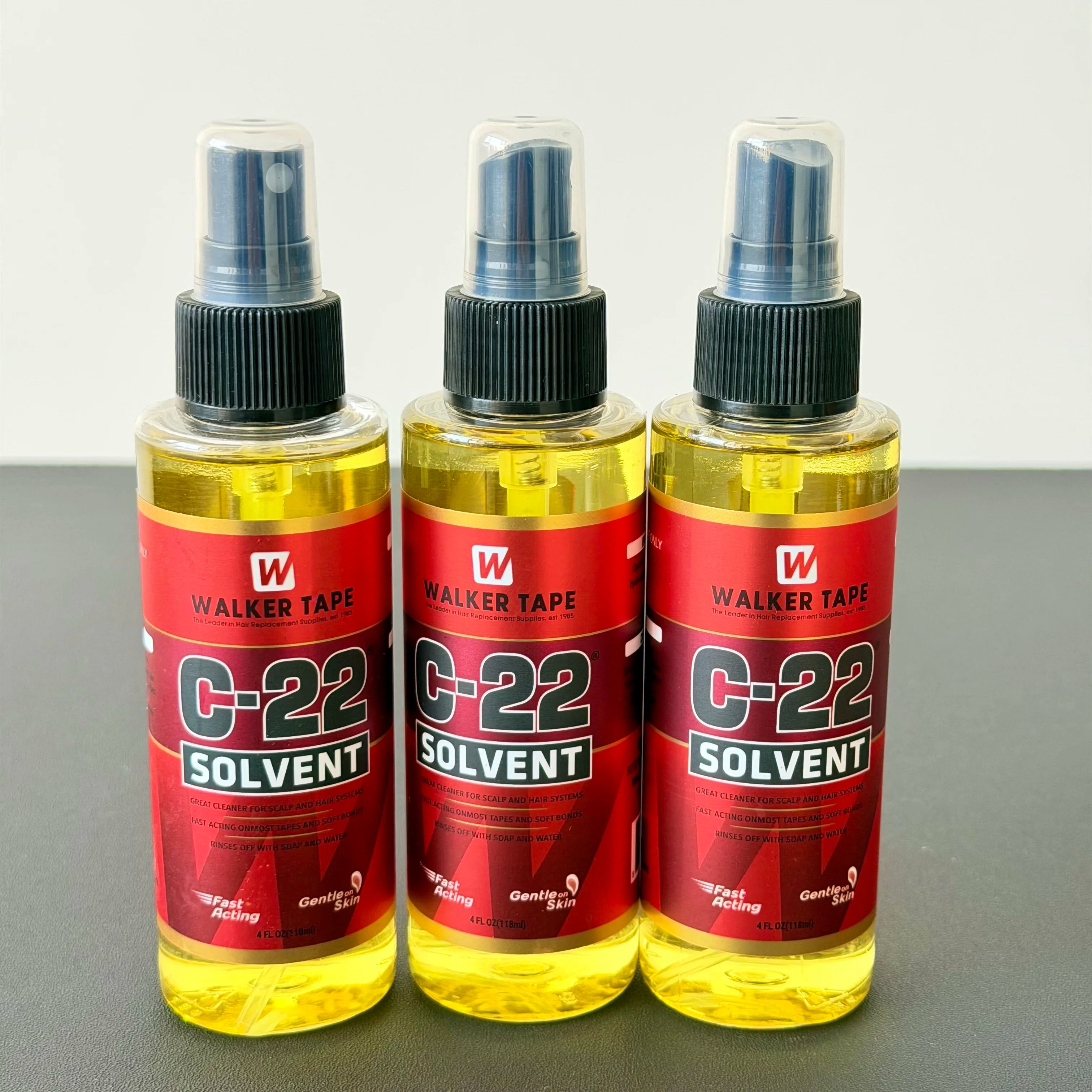 C-22 Hair Solvent Tape Adhesives Remover Quick Removel C22 Citrus Solvent Wig Glue Remover Wig Adhesive Remover Spray