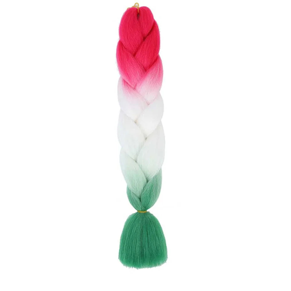 24 Inches Ombre Jumbo Braiding Hair Synthetic