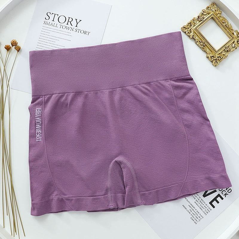 Women Gym High Waist Workout Shorts Vital Seamless Fitness Yoga Shorts Scrunch Butt Yoga Running Shorts Sport