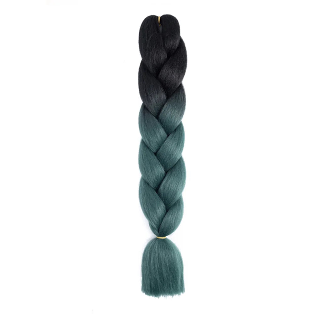 24 Inches Ombre Jumbo Braiding Hair Synthetic