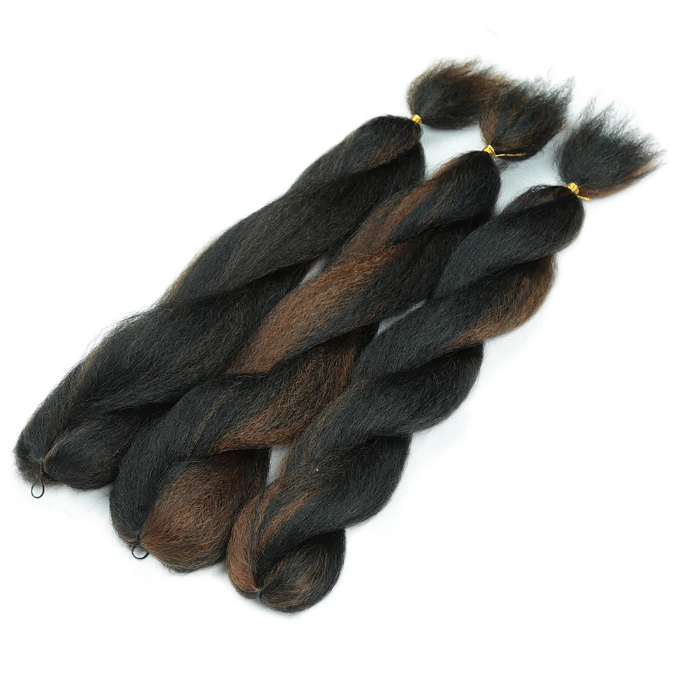 Synthetic Crochet Vixen Bundles 26 inch