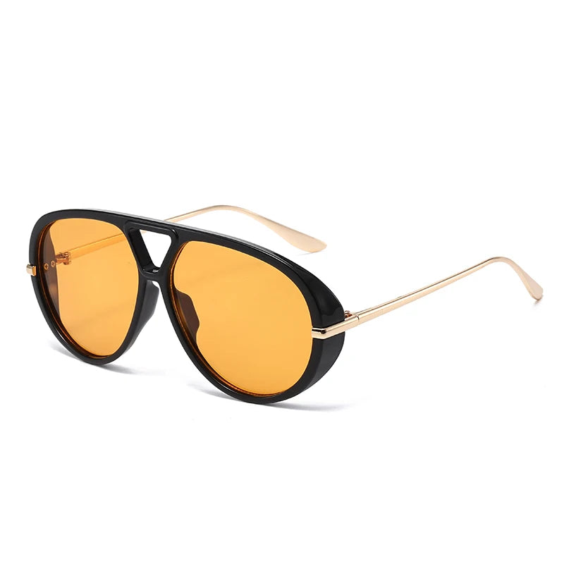 Women Brand Designer Luxury Sun Glasses Sex Vintage Oversized Sunglasses Female Black Fashion Oculos De Sol JH9046