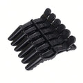 6pcs Alligator Hair Clips Clamps Claw Section Shark Hairpin Enhanced Crocodile Non-slip Clips Salon Hair Styling Accessories