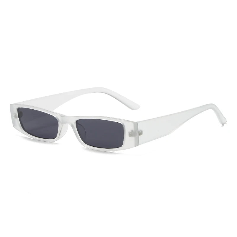 Fashion Narrow Frame Rectangle Sunglasses Women Brand Designer Black Sun Glasses For Female Trend Glasees Ladies UV400