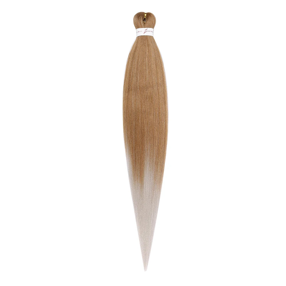 Pre-stretched Synthetic Braiding Hair Ombre
