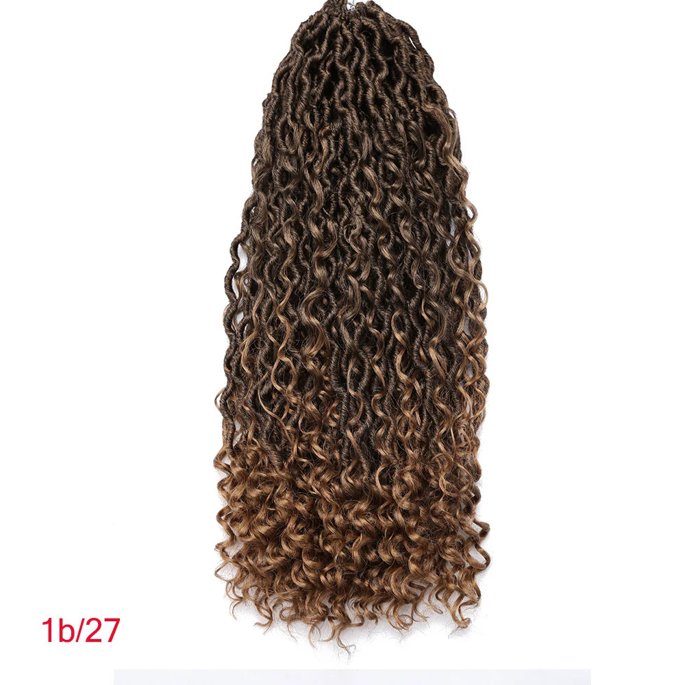 Synthetic Goddess Locs Crochet Hair