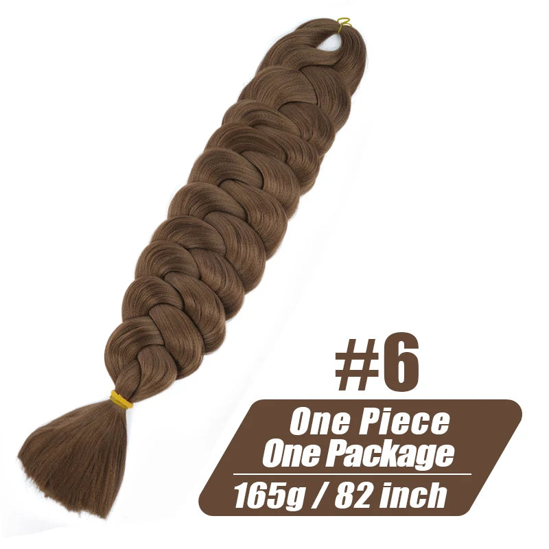 82 Inch XP Crochet Jumbo Braiding Hair