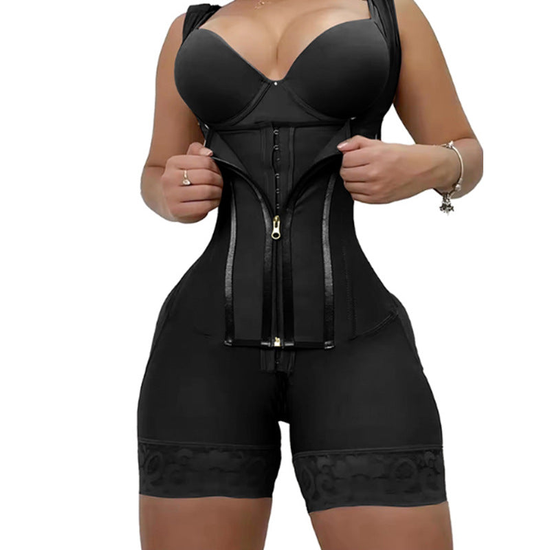 Bodyshaper Full-Body Shaping Suit Waist Trainer Tummy Control Butt Lifter Slimming Bodysuit Women Compression Shapewear