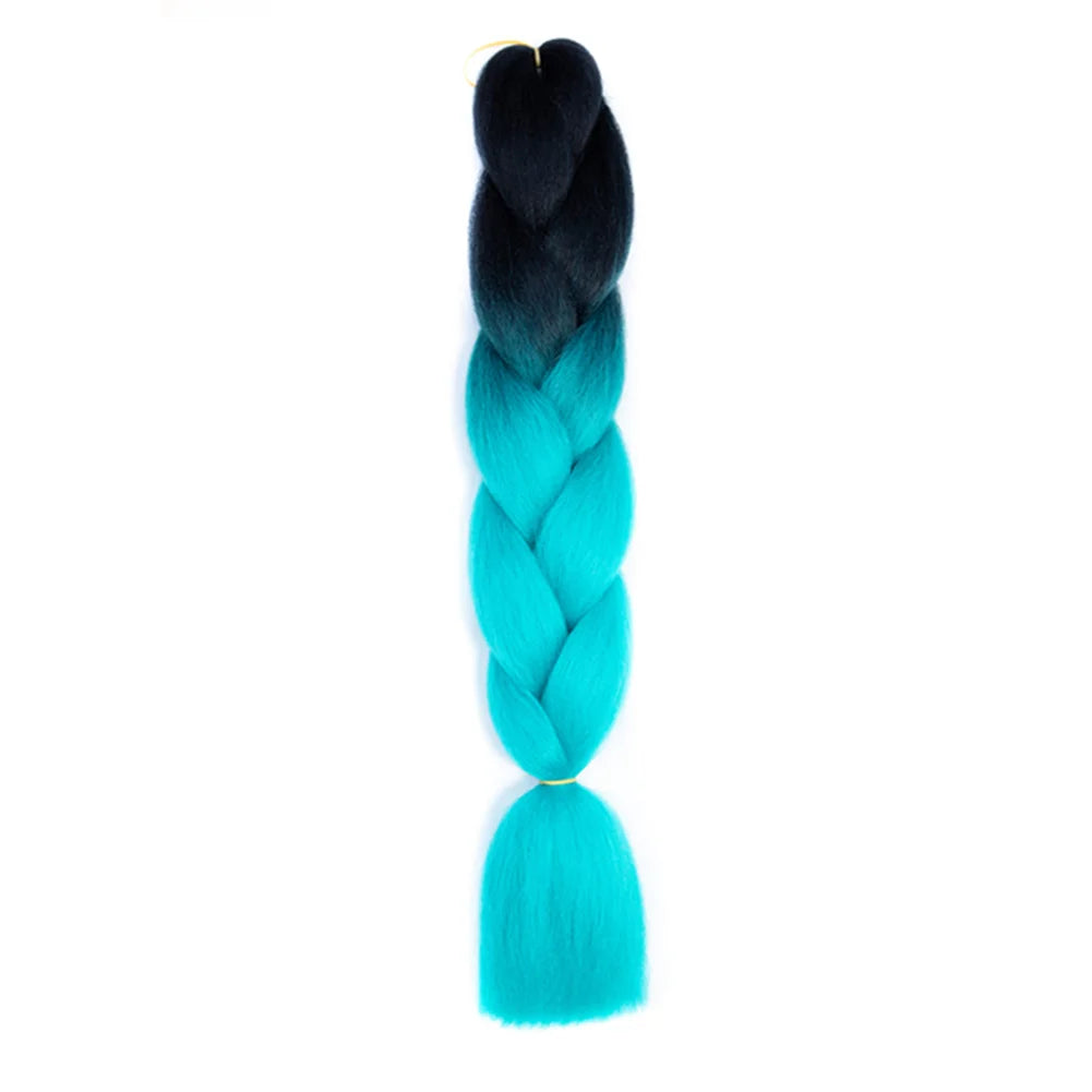 24 Inches Ombre Jumbo Braiding Hair Synthetic