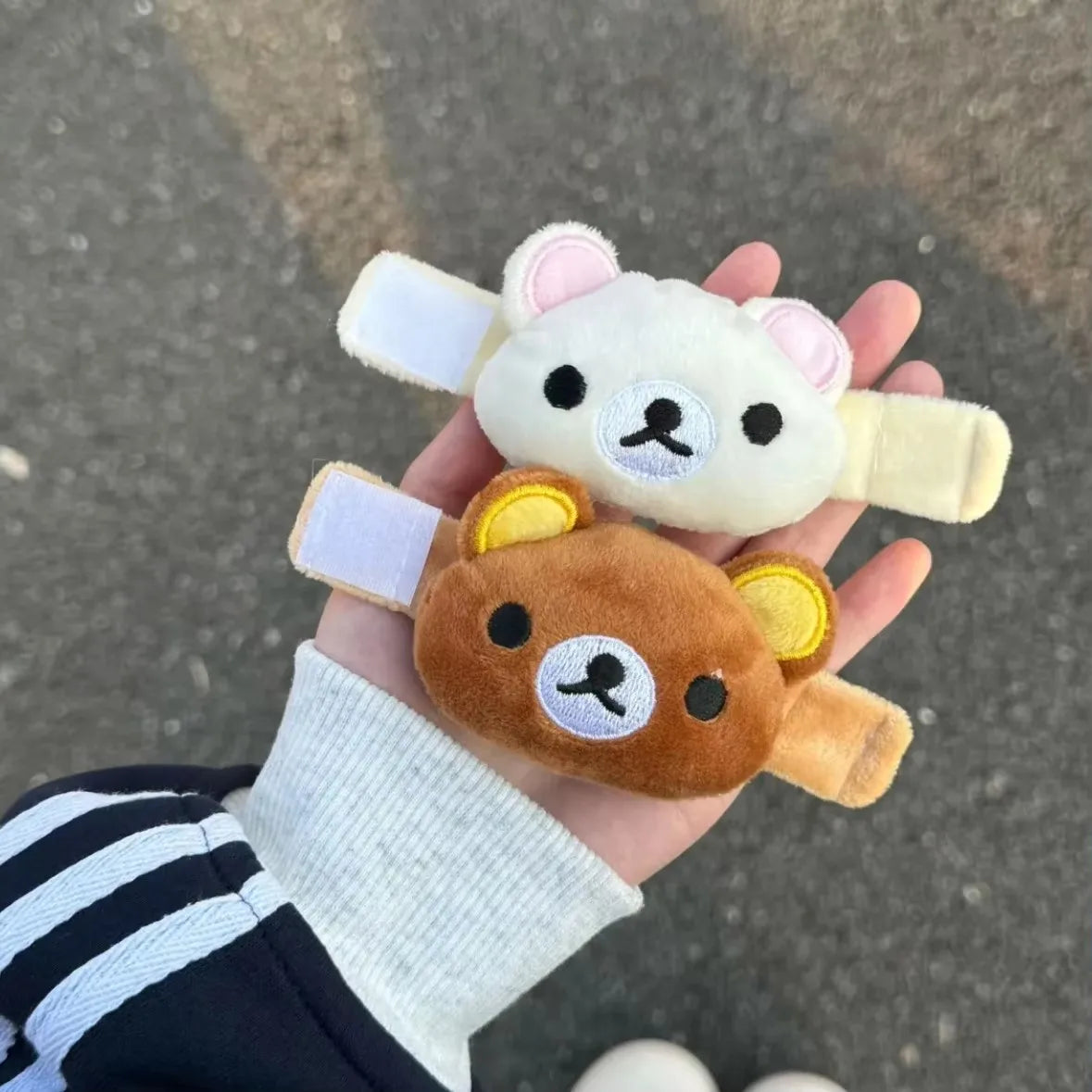 Cute Bear Hairpins Set Preppy Headdress Plastic Hair Sweet Accessories Friend Gifts