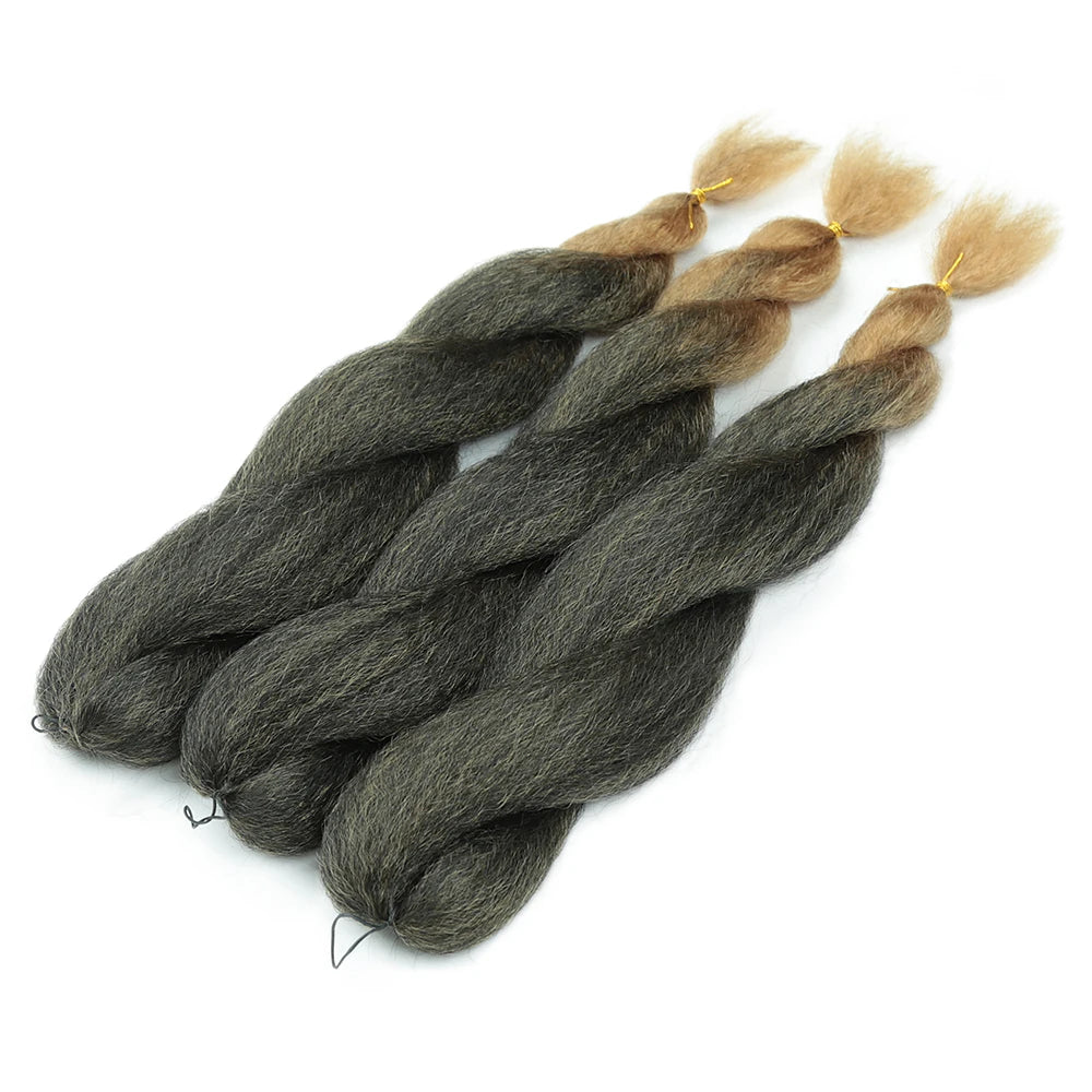 Synthetic Crochet Vixen Bundles 26 inch