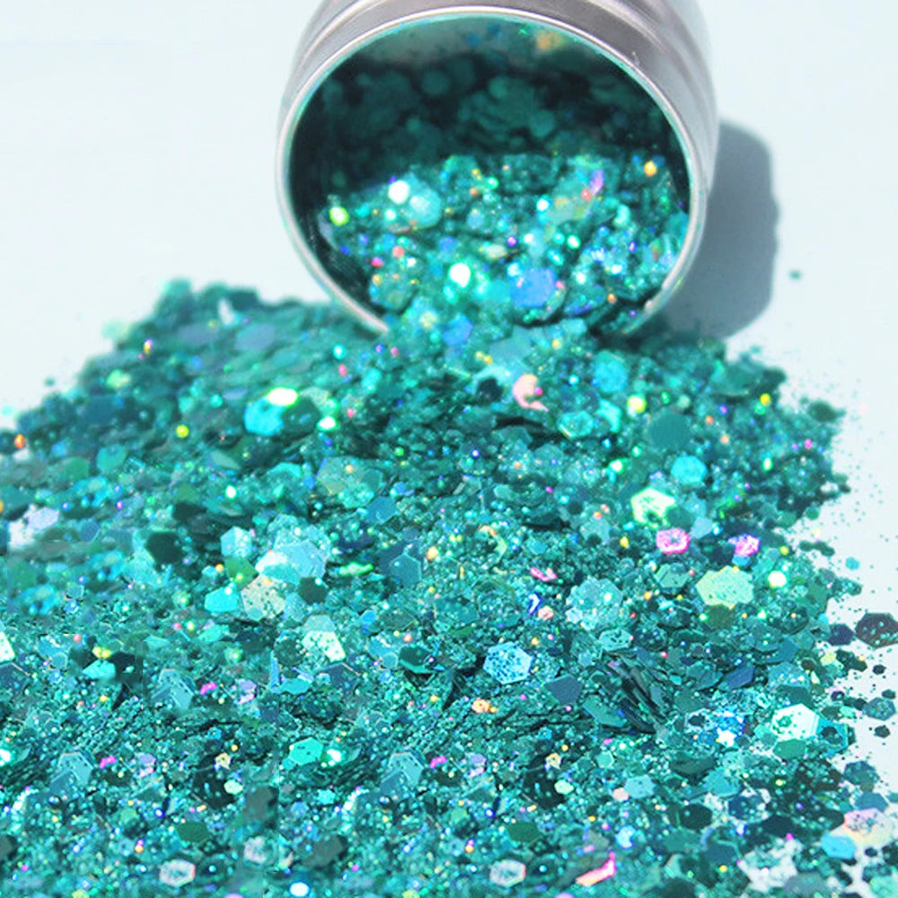 Jars Aurora Nail Powder Pearl Nail Glitter Neon Shimmer Nails Chrome Powder Dipping Powder Decoration Aurora Manicure Pigment