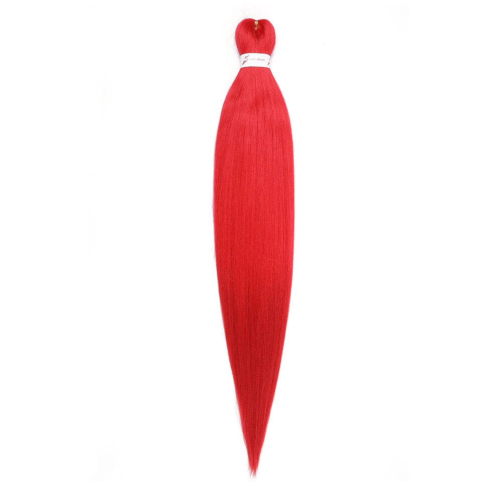 Pre-stretched Synthetic Braiding Hair Ombre
