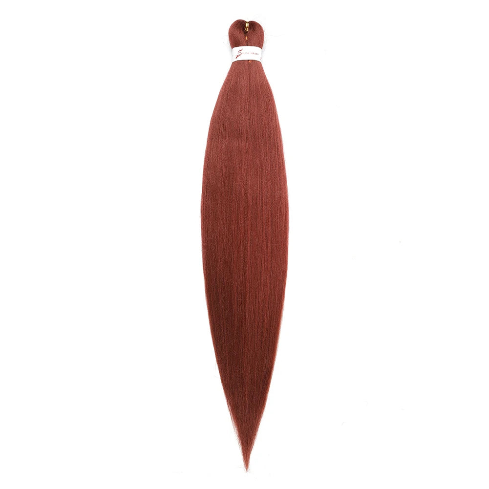 Pre-stretched Synthetic Braiding Hair Ombre
