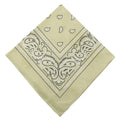 Hip Hop Women Bandana Scarf Girls Kids Punk Square Bandanas Headwear Fashion Bohemian Head Scarf Headbands Hair Accessories 2024
