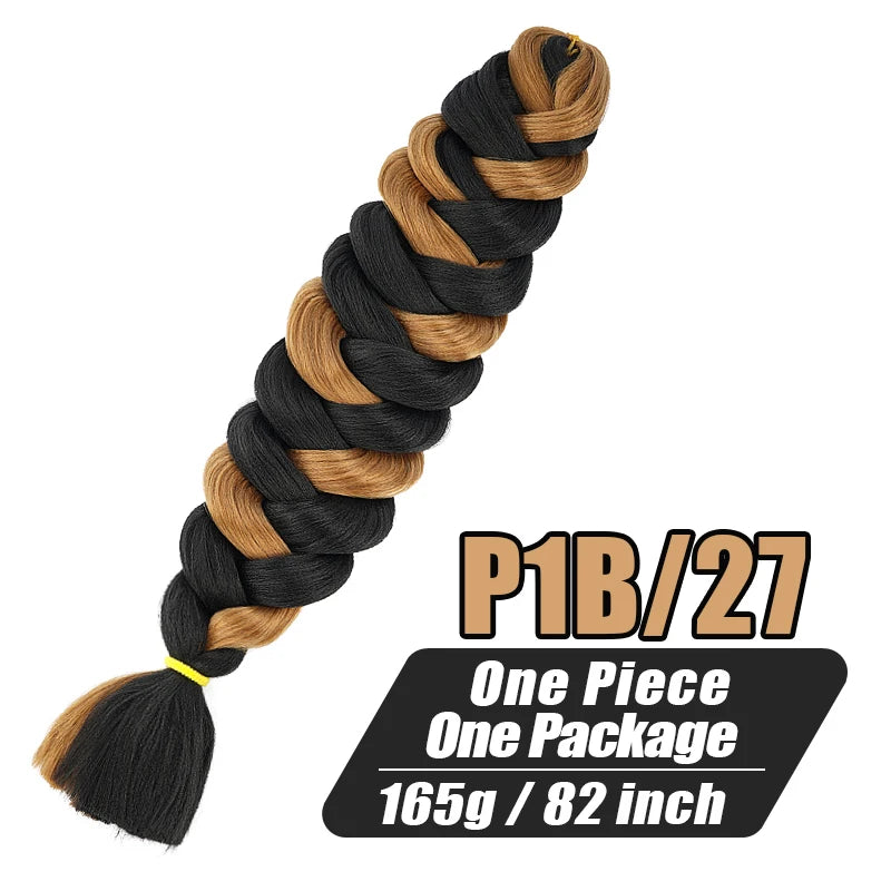 82 Inch XP Crochet Jumbo Braiding Hair