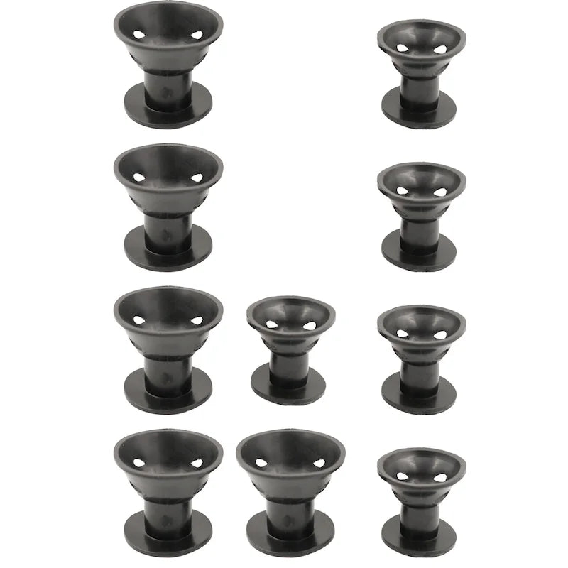 Heatless Hair Curlers Set: 10 Pieces Including Large and Small Soft Overnight Rollers for Women Lazy Curling Rods