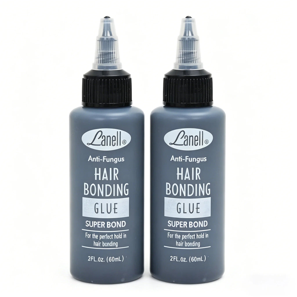 1pcs/2pcs 2Oz Lanell Black Hair Weaving Bond Anti-fungus Hair Bonding Glue SUPER BOND for the perfect hold in bonding