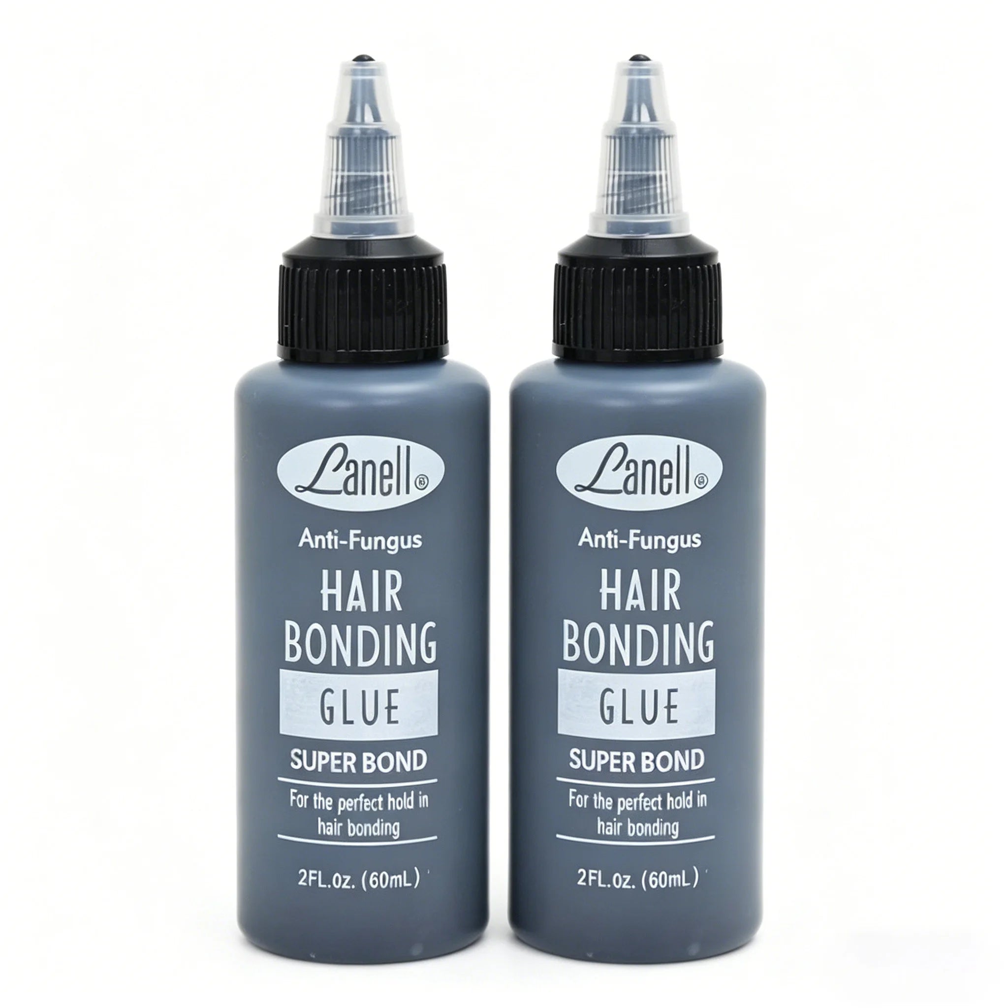 1pcs/2pcs 2Oz Lanell Black Hair Weaving Bond Anti-fungus Hair Bonding Glue SUPER BOND for the perfect hold in bonding