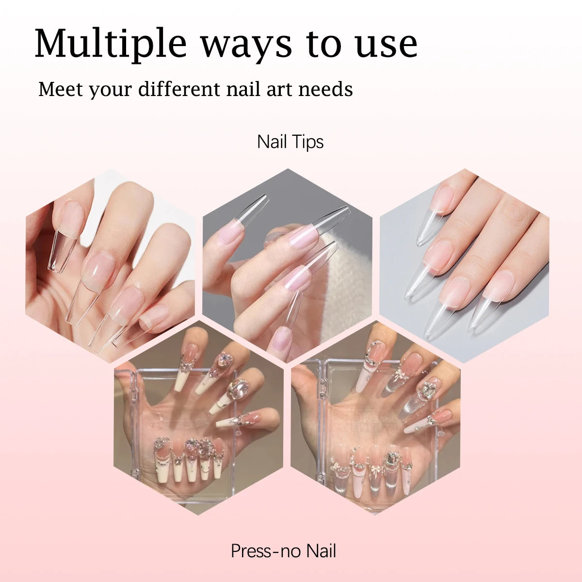 Heimat Frisch 5pcs/2pcs 7g Super Strong Nail Glue For False Nail Tips, Acrylic Nails,Press OnNails,Fake Nails Art Decoration Las