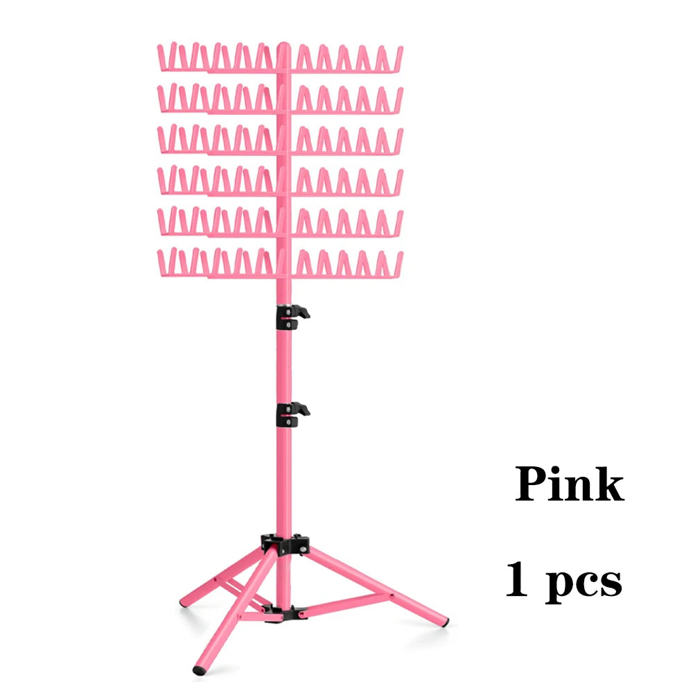 Hair Extension Holder Hanger Stand Braiding Hair Rack Double-Side Extension Display Holder Hair Separator Holder For Salon Home